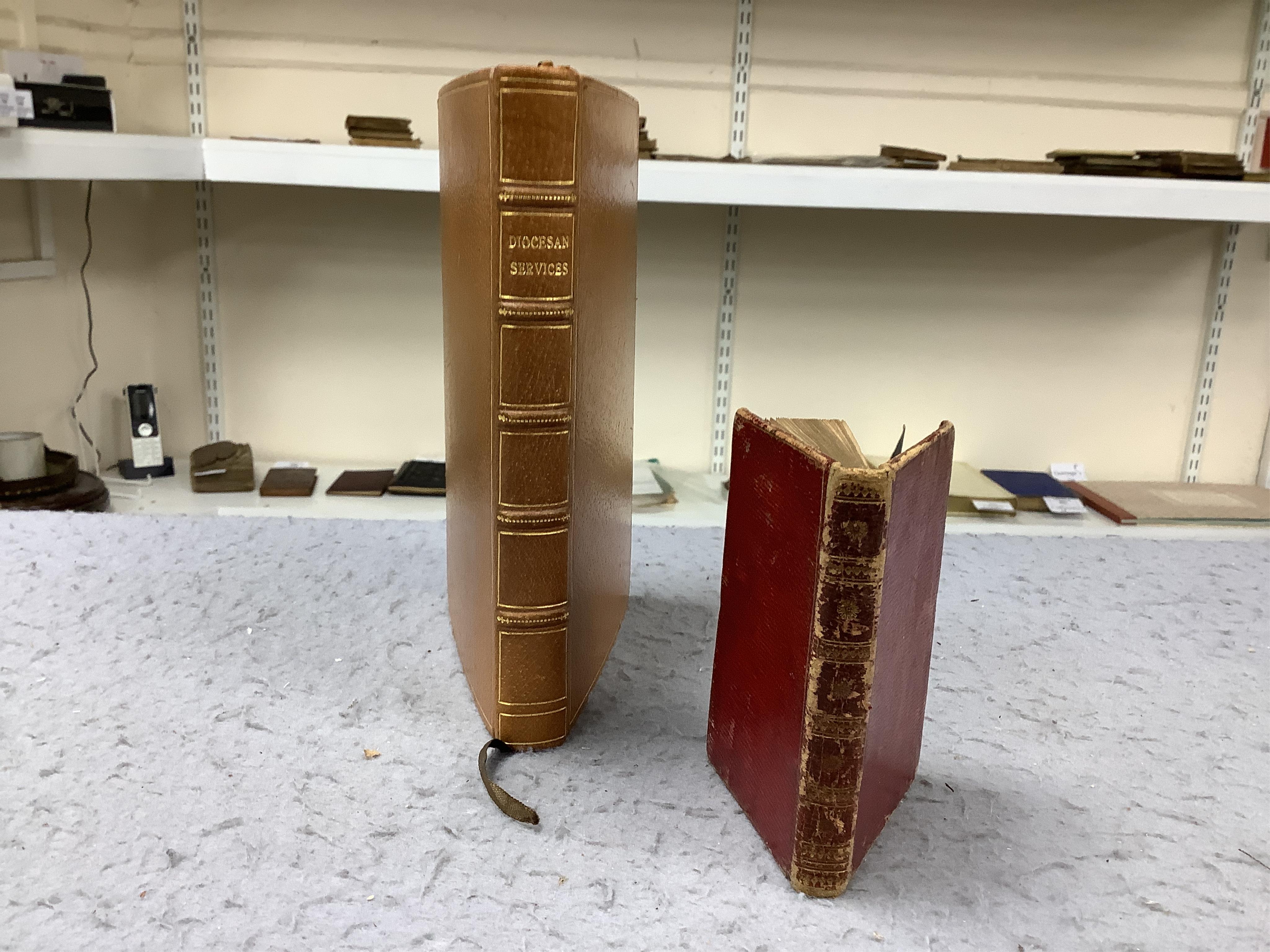 Assorted bindings; mostly Common Prayer